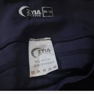 Zyia Navy Pocket Brilliant Hi Rose 7/8 Size 16-18